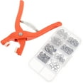 thumbnail image 3 of icolorfuled 1 Set of Open Ring Snaps No Sew Button Fasteners with Pliers Press Tool, 3 of 6