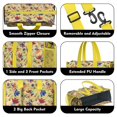 thumbnail image 3 of Teacher Tote Bag,Flower Fairy Princess Pattern Teacher Utility Tote Bag,Large Work Tote Bags for Women with Multiple Pockets,Top Zipper Closure,13.8x10.6x6.7 Inch, 3 of 5