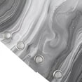 thumbnail image 4 of Grey Marble Shower Curtain Abstract Ombre Modern Fabric Bath Curtains Luxury Gray Shower Curtins Bathroom Accessories 72x72 Inches, 4 of 6
