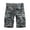 Grey, variant on Ramiter Mens Shorts Men Summer Short Pant Printed Short Loose Tether Pocket Board Casual Pant Short Beach Fashion Short Grey,2XL