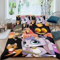 thumbnail image 2 of Billie se Desmadró Conjunto de sábanas temático, trío de piezas, cómodo y amigable con la piel, diseño único, regalo de decoración para el hogar para familiares, amigos y fans, 90 cm * 190 cm, 2 of 6