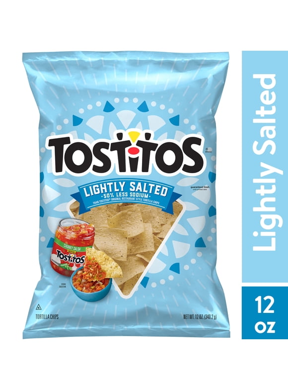 Tostitos Tortilla Chips Lightly Salted 12 Oz