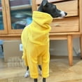 thumbnail image 5 of HQREA Dog Winter Warm Coat for Italian Greyhound Fullbody Whippet Dog Onesie, 5 of 6