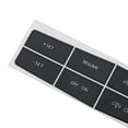 thumbnail image 5 of 1/2pcs Car Steering Wheel Switch Control Button Repair Sticker Decals Stickers Car Stickers For Ford For Mustang 2010 2011 2012, 5 of 6
