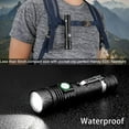 thumbnail image 4 of IBAOLEA D Tactical Flashlight Rechargeable (Battery Included), IPX6 Waterproof Flashlight, 1200lm, Super Bright IBAOLEA D, Zoomable, Pocket-Size Small IBAOLEA D Flashlight for Hiking,, 4 of 8