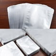 thumbnail image 3 of 100 aluminum foil bags, three sided sealed food vacuum bags, thickened cooked pork trotters packaging bags, light shielded sealed pure aluminum bags, 3 of 9