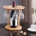 thumbnail image 2 of 1 estante para secar copas de vino., 2 of 3