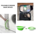 thumbnail image 4 of Collapsible Wash Basin Round Wash Basin Collapsible Silic Washing Basket For Outdoor Cam (), 4 of 5