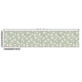 thumbnail image 2 of Ambesonne Vine Fabric by the Yard Upholstery, Pastel Gourd Field Pattern, 1 Yard, Almond Green and Beige, 2 of 4
