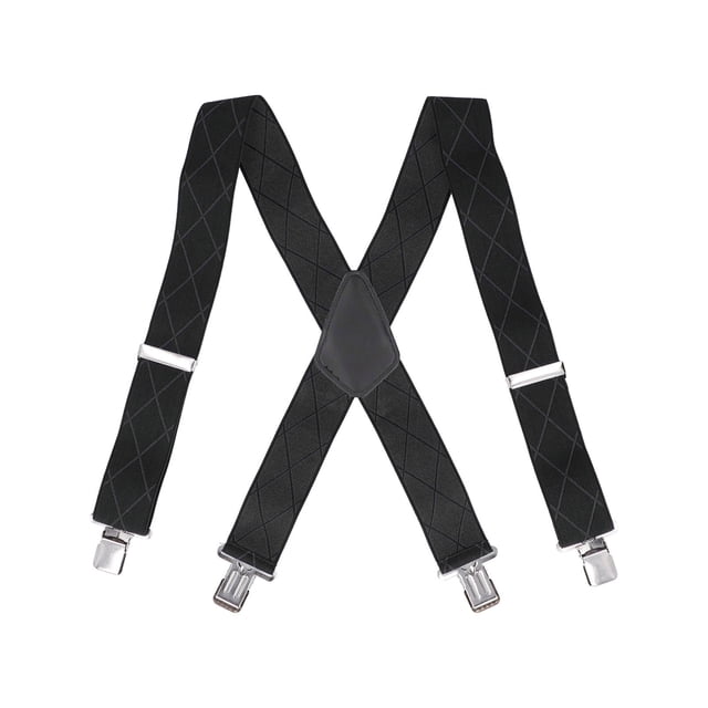 Tirantes para hombre Cómodos, duraderos, estables, confiables, prácticos, elásticos, flexibles, accesorios de ropa, color negro