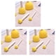 thumbnail image 2 of Inteprter Pack of 5 Kids Paint Sponge Kindergarten Stamp Children Art Handle Wood Learning Educational Toys Brushes Toy Painting Type1, 2 of 6