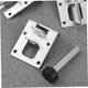 thumbnail image 4 of 4pcs Furniture Leg Leveler Tables Leveling Feet Corner Bracket Table Leg Leveler Wardrobes Wardrobe Level Feet, 4 of 5