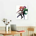thumbnail image 2 of Nawypu  Gallery Pops High Voltage Dancing Wall Art Wall Poster Framed, 2 of 4