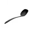 thumbnail image 1 of Elite Global Solutions MSP12-B 12" Solid Serving Spoon w/ 2 oz Capacity - Melamine, Black, 1 of 1
