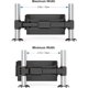 thumbnail image 2 of Soporte de soporte para tablet con reposacabezas de coche, soporte de asiento trasero elástico compatible con niños compatible con iPad Air Mini/teléfono móvil/Galaxy Tab/tipo Afortunado Sencillez, 2 of 5