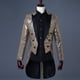thumbnail image 4 of Esmoquin de lentejuelas para mago, traje de hombre para espectáculos escénicos, abrigo, presentador de bar, director de coro Bel Canto, 4 of 5