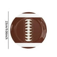 thumbnail image 3 of Themed Kids' Birthday Party Tableware Set - Football Plates Napkins and Tablecloth for Celebrations 10PCS, 3 of 7