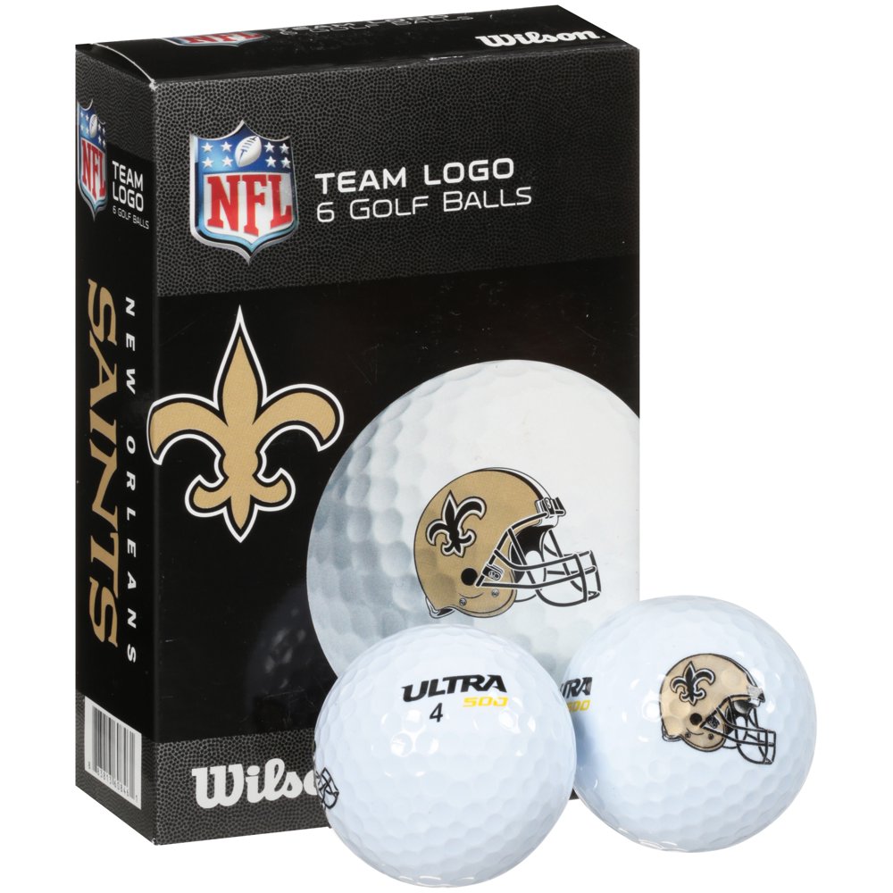Wilson® NFL Team Logo Golf Balls 6 ct Box