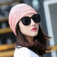 thumbnail image 2 of Gephdiin Bandana,Beanie Women Hijab Hat Lace Underscarf Head Cover Bonnet Cap Hat Bandanas for Women,Head Scarf Pink One Size, 2 of 5