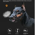 thumbnail image 2 of Medium and Large Dog Muzzle Golden Retriever Labrador Doberman Breathable Mouth Cover Dogs Accessories Pet Supplies (003,XS), 2 of 8