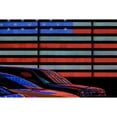 thumbnail image 3 of Wride, Linda 18x13 Black Modern Framed Museum Art Print Titled - Stars And Stripes Reflected, 3 of 5