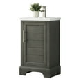 thumbnail image 4 of Vanity Art 20 x 16 x 34.5 in. Single Sink Bathroom Vanity with Ceramic Sink & Top, Silver Gray, 4 of 10
