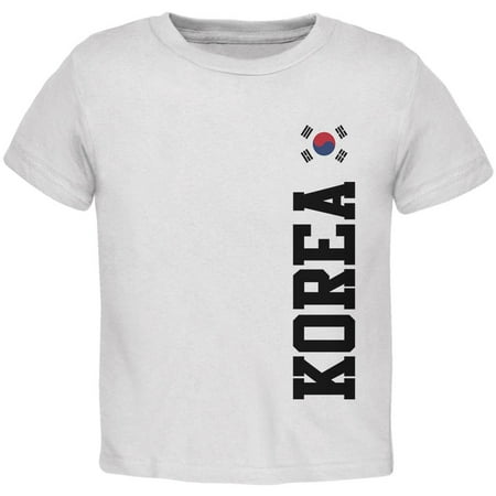 

World Cup Korea Toddler T Shirt White Toddler Size 5/6