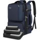 thumbnail image 1 of Vancropak Mochila de Viaje 10 kg Avi&oacute;n Antirrobo, Equipaje Grande Maleta Mano, Expandible Viral con 3 Cubos Embalaje, Impermeable para Senderismo, Universitaria Hombre y Mujer, Azul, Ligera, 1 of 9