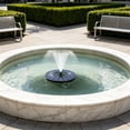 thumbnail image 6 of Solar-Powered Outdoor Water Fountain, Automatic Solar Floating Spout Weather-Resistant Compact Fountain for Courtyard Garden Pool Pond Bathroom Outdoor Landscaping, G, 6 of 8