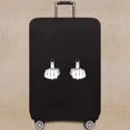 thumbnail image 4 of Luggage Cover Suitcase Dust Luggage Protective Cover for 18-32 Inch Chest Pattern Series Trolley Case Elastic Dust Cover 1chest006 M, 4 of 6