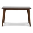 thumbnail image 2 of New Classic Furniture Morocco 7-Piece Mid-Century Wood Dining Set in Dark Gray, 2 of 9