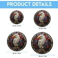 thumbnail image 5 of Personalized Bald Eagle Suncatcher Stained Glass, Bald Eagle Gifts for Women, Bald Eagle for Windows, Bald Eagle Window Hangings with Chain and Hook sRZBd0, 5 of 5