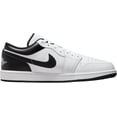 thumbnail image 3 of Nike Chaussures de Course pour Homme Air Jordan 1 Low Blanc/noir/blanc, 3 of 5