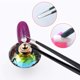 thumbnail image 4 of Unids/set Pinzas de Uñas Rectas Puntas de Sonda Pinzas de Metal con Cabezal de Presión de Silicona para Arte de Uñas, Recogiendo Gemas Diamantes de Imitación Pegatinas de Gel Acrílico Extensiones de, 4 of 7