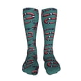 thumbnail image 5 of KLL Snake And Rose Print Cool Socks Men's Women's Crew Socks Funny Crazy Novelty Stockings, 5 of 8