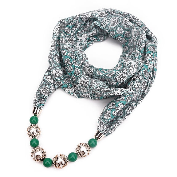 Tbopshirt Scarf for Women,Gifts for Women,Women Cotton Linen Necklace Pendant Scarf Ethnic Style Soft Necklace Scarf,Womens Scarves