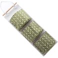 thumbnail image 2 of 3 Pockets Storage Bag, Hanging Storage Bag, Storage Pockets, Wall Door Closet Hanging Storage Bag Organizer, Linen Fabric Over The Door Organizer, Hanging Storage Pouches with 3 Pockets, 2 of 8