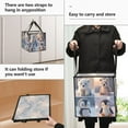 thumbnail image 2 of Home Organizer Foldable Fabric Storage Bin With Handle Adorable Polar Bears Penguins, 2 of 7