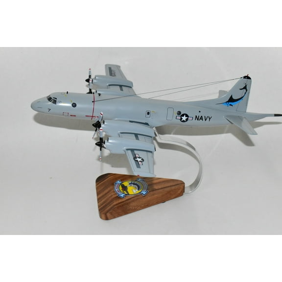 Lockheed Martin® P-3C Orion, VP-40 Fighting Marlins (1990), Mahogany, 1/78th (18")