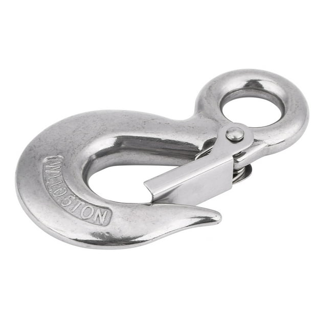Lifting Hook,304 Stainless Steel Authentic Swivel Eye Hook Round