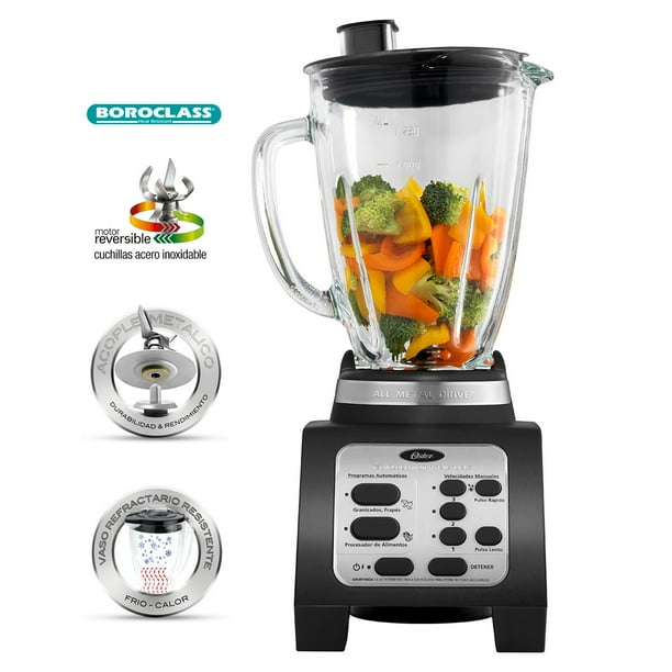 Licuadora OSTER Reversible Velocidades Litros Negro BRLY07