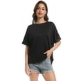 thumbnail image 6 of Women's Casual Short Sleeve Crew Neck T-Shirts, 6 of 6