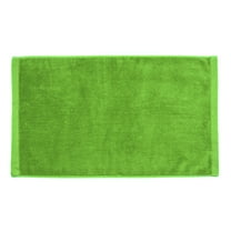 TowelSoft Premium 100% Cotton Terry Velour Hand Face Sports Gym Towel 16 inch x 26 inch Lime Green
