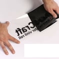 thumbnail image 6 of 12" x 12FT Black HTV Iron On Heat Transfer Vinyl Roll for T Shirts Cricut Silhouette, 6 of 6