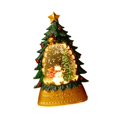 thumbnail image 2 of Lámpara de escritorio decorativa con forma de árbol de Navidad de 5,7 pulgadas y LED. Estilo B, 2 of 9
