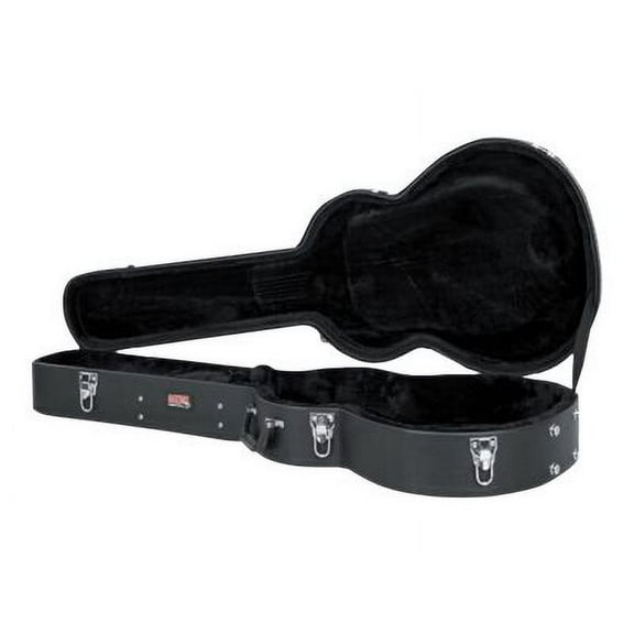 Gator Cases GWE Series - Case for acoustic guitar - rugged - hard shell - tolex PVC, plywood - black