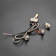 thumbnail image 2 of Wiring Harness Electric A500K Single Coil Audio Pickup Socket Upgrading Socket Control Cable Bass Replaces Repair Parts Instrument Fittings, 2 of 6