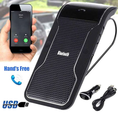 Hands Free Emergency Speakerphone - Wireless Bluetooth Multipoint Hands-free Speakerphone Speaker Kit Car Sun Visor