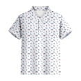 thumbnail image 4 of FINALGANG Boys Polo Shirts Kids Short Sleeve Tops Breathable Golf Shirts Performance Active Casual Collared Tops Comfortable Everyday Wear 13-14 Years, 4 of 4