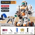 thumbnail image 1 of 2.4G remote control robot, sound and light spray, launch water bombs, two-player battle,Space Warrior, 1 of 17